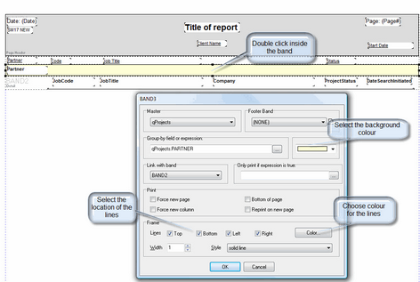 report shots 3D